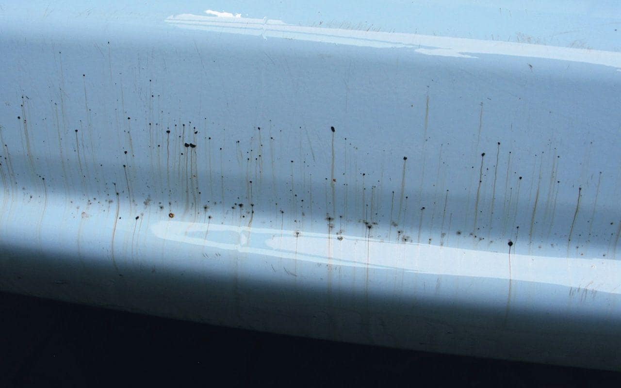 usuwanie lotnej rdzy szczątków owadów ptasich odchodów i asfaltu - Regeneracja estetyczna karoserii