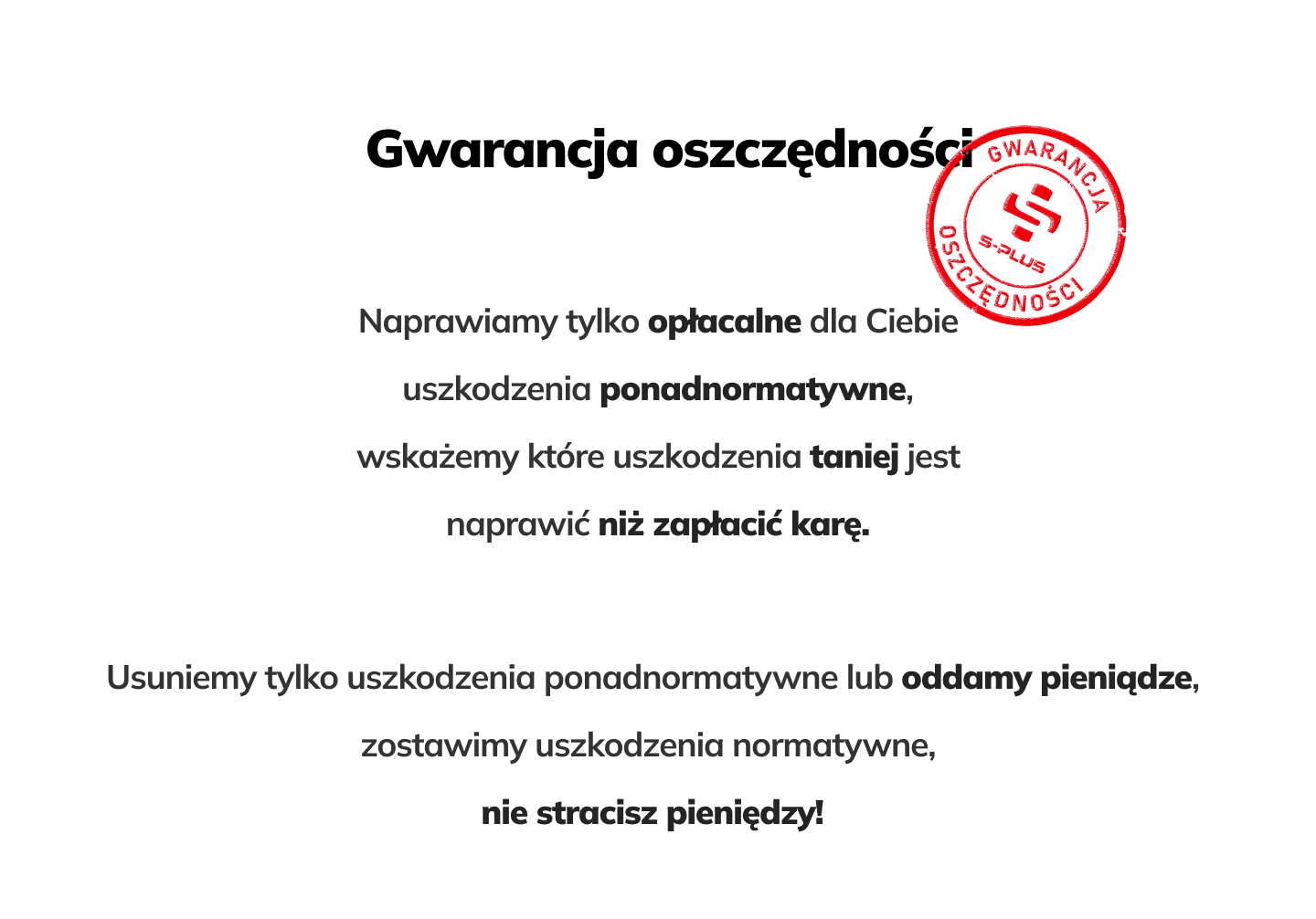 S Plus leasing gwarancja oszczednosci 1 1 - Zdanie auta po leasingu